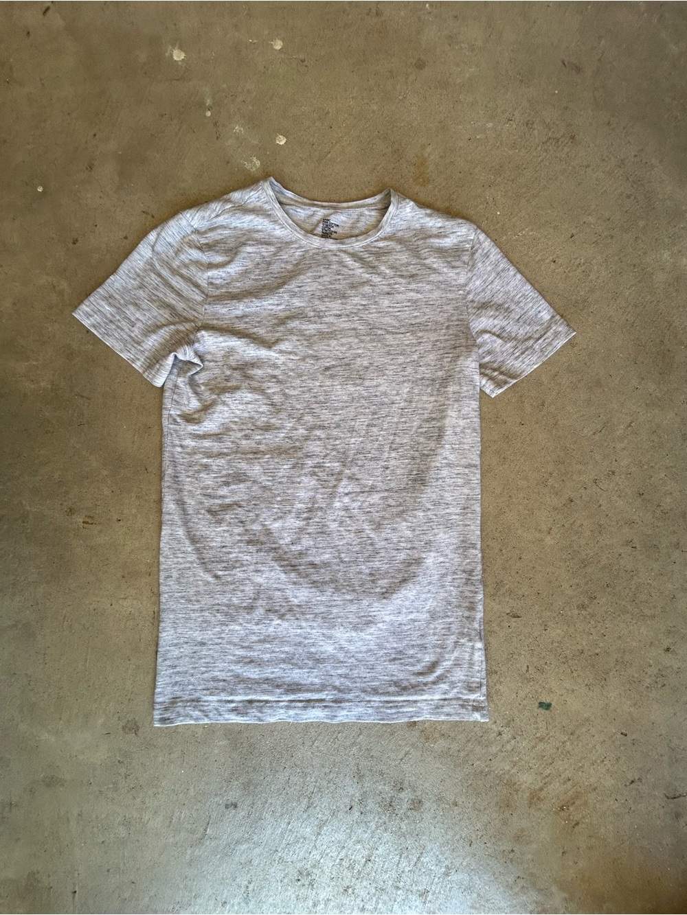 H&M Men's Heather Gray Crew Neck T-Shirt